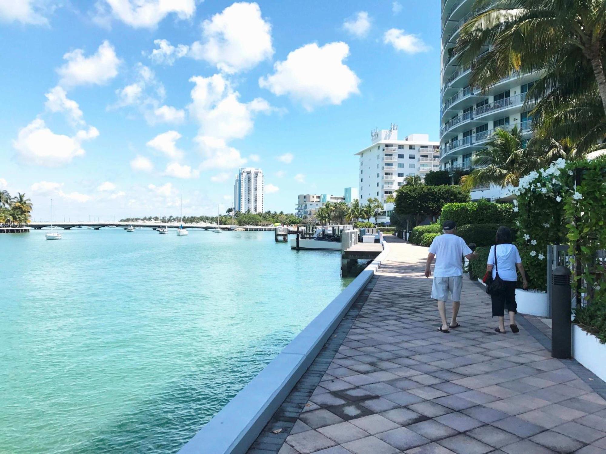 South Beach 2 Bedroom Family & Pet Friendly Apartment With Balcony & Free Parking Miami Beach Esterno foto